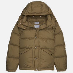 Мужской пуховик thisisneverthat Classic Ripstop Down Parka, цвет оливковый