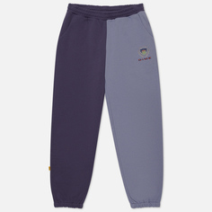 Мужские брюки Dime Split Crest, цвет фиолетовый, размер S