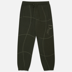 Мужские брюки Dime Warp, цвет зелёный, размер S