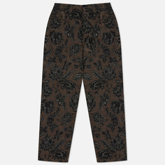 Мужские брюки thisisneverthat Floral Work, цвет оливковый