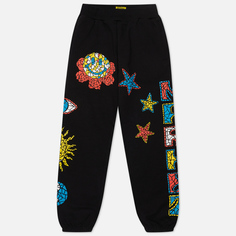 Мужские брюки MARKET Smiley Market Mosaic, цвет чёрный, размер M