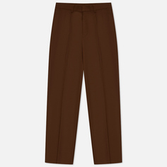 Мужские брюки Uniform Bridge Wide Slacks, цвет коричневый, размер XL