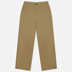 Женские брюки Uniform Bridge 22FW Wide Comfort, цвет бежевый