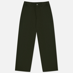 Мужские брюки Uniform Bridge Cotton Fatigue Wide Fit, цвет зелёный, размер M