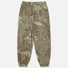 Мужские брюки Dime Safari Polar Fleece, цвет зелёный, размер S