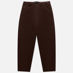 Мужские брюки Gramicci Corduroy Loose Tapered, цвет коричневый, размер M