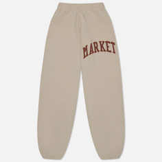 Мужские брюки MARKET Vintage Washed, цвет бежевый, размер XXL
