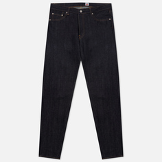 Мужские джинсы Edwin Regular Tapered Kurabo Recycle Denim Red Selvage 14 Oz, цвет синий