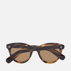Солнцезащитные очки Oliver Peoples Merrivale Polarized, цвет коричневый