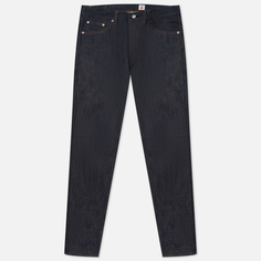 Мужские джинсы Edwin Slim Tapered Nihon Menpu Dark Pure Indigo Rainbow Selvage 13.5 Oz, цвет синий