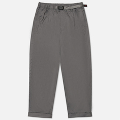 Мужские брюки Gramicci Gabardine Tuck Tapered, цвет серый, размер S
