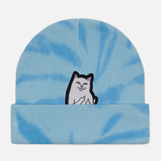 Шапка RIPNDIP Lord Nermal Beanie, цвет голубой