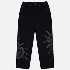 Мужские джинсы thisisneverthat Web Embroidery, цвет чёрный, размер XL