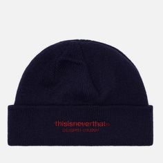 Шапка thisisneverthat T-Logo Short, цвет синий