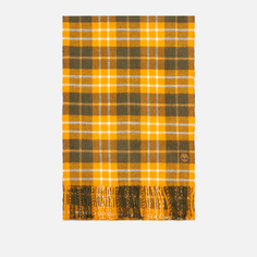 Шарф Timberland Cape Neddick Plaid, цвет оранжевый