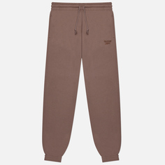 Мужские брюки Reebok Classics Small Vector, цвет коричневый, размер XL