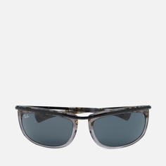 Солнцезащитные очки Ray-Ban Olympian II, цвет голубой, размер 62mm