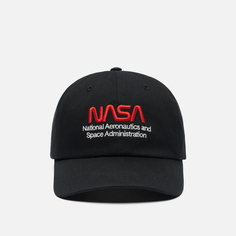 Кепка Alpha Industries NASA Worm Logo, цвет чёрный
