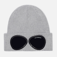 Шапка C.P. Company Cotton Goggle, цвет серый
