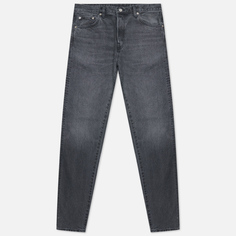 Мужские джинсы Edwin Slim Tapered Kaihara Right Hand Black Denim 13 Oz, цвет серый, размер 33/32