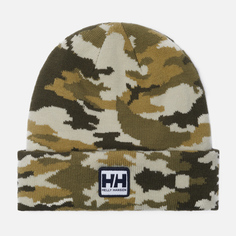 Детская шапка Helly Hansen Urban Cuff Beanie, цвет камуфляжный, размер 53/54