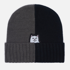 Шапка RIPNDIP Lord Nermal Split, цвет чёрный