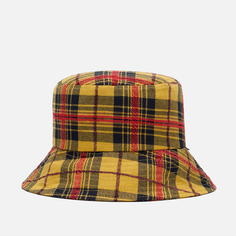 Панама thisisneverthat Plaid Long Bill, цвет жёлтый