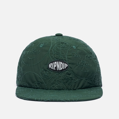 Кепка RIPNDIP Barry Bonds 6 Panel Quilted, цвет зелёный