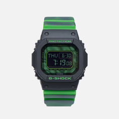 Наручные часы CASIO G-SHOCK DW-D5600TD-3 Time Distortion, цвет зелёный