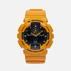 Наручные часы CASIO G-SHOCK GA-100A-9A, цвет жёлтый