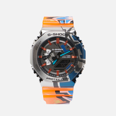 Наручные часы CASIO G-SHOCK GM-2100SS-1A Street Spirit, цвет серебряный