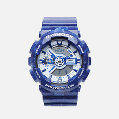 Наручные часы CASIO G-SHOCK GA-110BWP-2A Chinese Porcelain, цвет синий