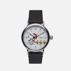 Наручные часы Timex x Peanuts Standard Snoopy Christmas, цвет чёрный