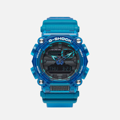 Наручные часы CASIO G-SHOCK GA-900SKL-2A Sound Wave, цвет синий