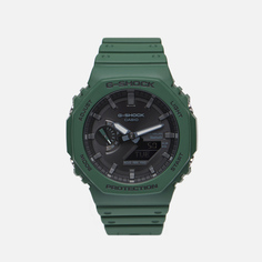Наручные часы CASIO G-SHOCK GA-B2100-3A CasiOak, цвет зелёный