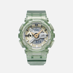 Наручные часы CASIO G-SHOCK GMA-S110GS-3A Skeleton S, цвет зелёный