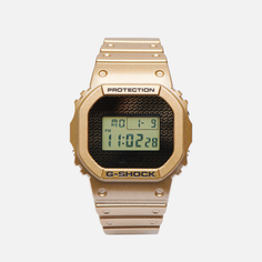 Наручные часы CASIO G-SHOCK DWE-5600HG-1 Hip-Hop Gold Chain, цвет золотой