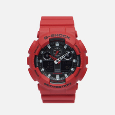 Наручные часы CASIO G-SHOCK GA-100B-4A, цвет красный