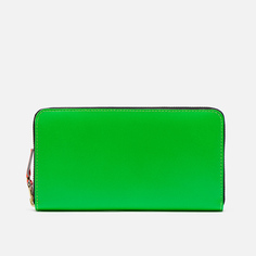 Кошелек Comme des Garcons Wallet SA0111SF Super Fluo, цвет зелёный