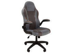 Компьютерное кресло Chairman Game 55 Т71/Т55 Light Blue-Grey 00-07115876