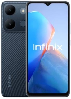 Смартфон Infinix SMART 7 3+64GB Polar Black 4895180795329 6.6" IPS HD+ (720*1612), MediaTek MT6761, 4хCortex-A53 2.0GHz, 13MP+AI Lens+5MP front, 5000m