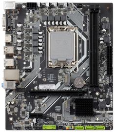 Материнская плата mATX Esonic H610DA (LGA1700, H610, 2*DDR4 (3200), 3*SATA 6G, 2*M.2, 2*PCIE, Glan,