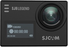 Экшн-камера SJCAM SJ6 Legend видео до 4K/24FPS (интерполяция) Panasonic MN34120PA, экран основной сенсорный 2" LCD, экран фронтальный 1" LCD, microSD