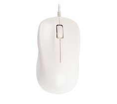 Мышь CBR CM 131c White USB, 1200 dpi, 3 кнопки и колесо прокрутки, ABS-пластик, возможность нанесения логотипа, 2 м, белая