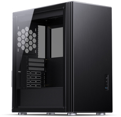 Корпус ATX JONSBO U6 Black черный, без БП, боковые панели из закаленного стекла, USB Type-C, USB 3.0, audio