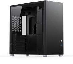 Корпус ATX JONSBO D40 Black черный, без БП, боковые панели из закаленного стекла, USB Type-C, USB 3.2, audio