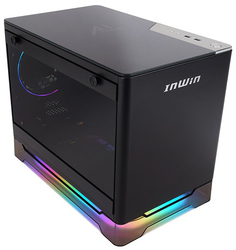 Корпус mini-ITX InWin CF08B (A1 Prime) 6151396 черный 750W 2*120mm 2*USB3.0 audio