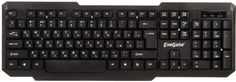 Клавиатура Exegate LY-404 EX264084RUS USB, полноразмерная, 104кл., Enter большой, длина кабеля 1,35м, черная, Color box