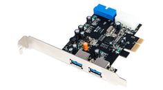 Контроллер расширения ST-Lab U-780 PCI-E x1, 2 ext (USB3.0) + 2 int (USB3.0), Ret