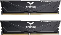Модуль памяти DDR5 32GB (2*16GB) Team Group FLBD532G6000HC38ADC01 T-Force Vulcan PC5-48000 6000MHz CL38 1.25V black